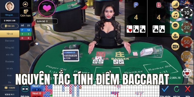 Khám phá nguyên tắc tính điểm Baccarat chi tiết